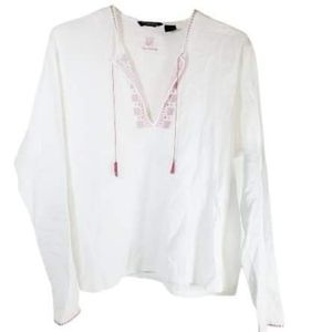 Bundle 5 for $5 - AMERICAN EAGLE EMBROIDERD TASSEL-TIE TOP